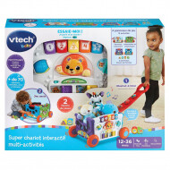 Vtech Super chariot interactif multi-activités - Franstalig - Met Muziek - 12-36 Maanden - Merk Vtech