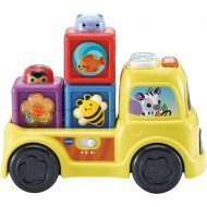 Vtech Blokkenpret Truck - Interactief Leren en Bouwen - Met Muziek - Multicolor - Vanaf 3 Jaar - Merk Vtech - Leeftijd vanaf 3 jaar
