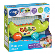 Vtech Rouli Croco Rigolo - Franstalig - Met Licht en Geluid - 6-36 Maanden - Merk Vtech