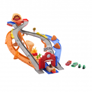 Disney en Pixar Cars Radiator Springs Reddingsweg Racebaan Speelset - Met 4 Auto's - 96cm - Merk Disney - Leeftijd vanaf 3 jaar