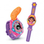 Vtech Dora La Montre Jeu Éducatif - Franstalig - Met Geluid - 3-7 Jaar - Merk Vtech - Leeftijd 3 t/m 7 jaar