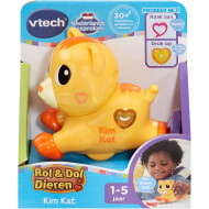 Vtech Rol & Dol Dieren Kim Kat - Met Licht en Geluid - 1-5 Jaar - Merk Vtech - Leeftijd 1 t/m 5 jaar
