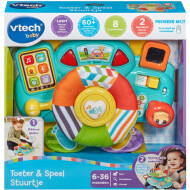 Vtech Toeter en Speel Stuurtje - Met Licht en Geluid - 6-36 Maanden - Merk Vtech
