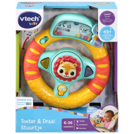 Vtech Toeter en Draai Stuur - Met Licht en Geluid - 6-36 Maanden - Merk Vtech