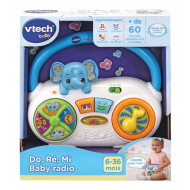 Vtech Do, Ré, Mi Baby Radio - Franstalig - Met Geluid - 6-36 Maanden - Merk Vtech