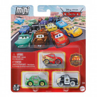 Disney Pixar Cars Mini Racers Set - 3 Auto's - 2.5cm - Merk Disney - Leeftijd vanaf 3 jaar