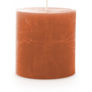 Spaas Rustique Bougie - Ø7x7cm - Orange - Marque Spaas - Couleur Orange - Nombre d'heures de combustion 25h