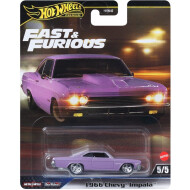 Hot Wheels Fast & Furious - 1966 Chevy Impata - 1:64 Schaal - Merk Hot Wheels - Leeftijd vanaf 3 jaar