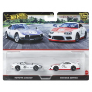 Hot Wheels Premium Car Culture 2-Pack - '96 Nissan 180SX Type X & Nissan SilEighty - 1:64 Schaal - Merk Hot Wheels - Leeftijd vanaf 3 jaar