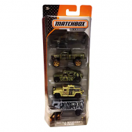 Matchbox Battle Mission 5 Pack - 1:64 Schaal - Asortiment - Leeftijd vanaf 3 jaar
