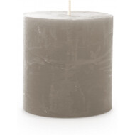 Spaas Rustique Bougie - Ø7x7cm - Gris - Marque Spaas - Couleur Gris - Nombre d'heures de combustion 25h