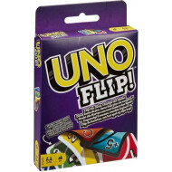 Mattel Games UNO Flip - Jeu de cartes - Dès 7 ans - Age à partir de 7 ans