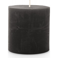 Spaas Rustique Bougie - Ø7x7cm - Noir - Marque Spaas - Couleur Noir - Nombre d'heures de combustion 25h