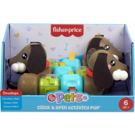 Fisher-Price Pets Klikken en Draaien Puppy - Zintuiglijk Spel - Vanaf 6 Maanden - Merk Fisher-Price - Leeftijd vanaf 6 maanden