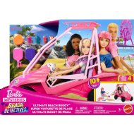 Barbie Mysteries Beach Detectives Ultieme Strandbuggy - Speelset met Voertuig en Accessoires - Merk Barbie - Leeftijd vanaf 3 jaar