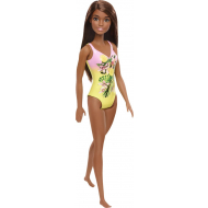 Poupée Barbie Plage - Avec Maillot de Bain - Marque Barbie - Age à partir de 3 ans