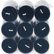 Spaas Midnight Magic Theelichten - 4,5u Brandduur - Blauw - 18 Stuks - Merk Spaas - Aantal branduren 4,5u - Kleur Blauw - Geur Citrus