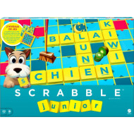 Mattel Games Scrabble Junior - Familie bordspel - Franse Editie - Merk Mattel - Leeftijd vanaf 6 jaar