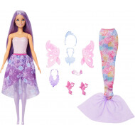 Barbie Fantasy Aankleed Set Pop - Paars - Merk Barbie - Leeftijd vanaf 3 jaar
