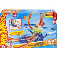 Hot Wheels Stuntbanen Crash in de Lucht - Met Auto - 63.9cm - Merk Hot Wheels - Leeftijd vanaf 3 jaar