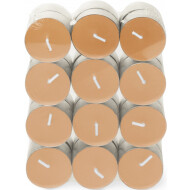 Spaas Delightful Dawn Bougies Chauffe-Plat - 4,5h de Combustion - Orange - 24 Pièces - Marque Spaas - Nombre d'heures de combustion 4,5h - Couleur Orange