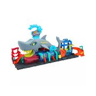 Hot Wheels Ultra Shark Car Wash Racebaan - Met Auto - 91cm - Merk Hot Wheels - Leeftijd vanaf 3 jaar