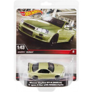 Hot Wheels Premium Nissan Skyline GT-R - 1:43 Schaal - Merk Hot Wheels - Leeftijd vanaf 3 jaar