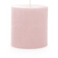 Spaas Rustique Bougie - Ø7x7cm - Rose - Marque Spaas - Nombre d'heures de combustion 25h - Couleur Rose