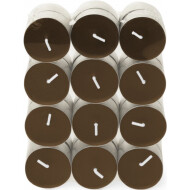 Spaas Twinkling Touch Bougies Chauffe-Plat - 4,5h de Combustion - Brun - 24 Pièces - Marque Spaas - Nombre d'heures de combustion 4,5h - Couleur Brun - Odeur Bois Ancien