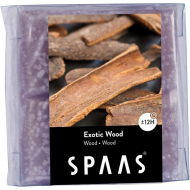 Spaas Exotic Wood Geurpastilles - Wax - Bruin - 4 Stuks - Merk Spaas - Kleur Bruin - Geur Oud Hout - Aantal branduren 48u