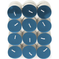 Spaas Soft Sunrise Bougies Chauffe-Plat - 4,5h de Combustion - Bleu - 24 Pièces - Marque Spaas - Nombre d'heures de combustion 4,5h - Couleur Bleu - Odeur Lavande