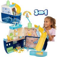 Bluey Cruiseschip Speelset - 3-in-1