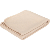 Zomerdeken ledikant 110x140cm Pure Beige - Merk Little Dutch - Afmetingen beddengoed 110x140 cm