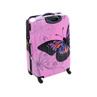Trolley 70cm, vlinder - Merk DDD