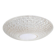 Euro Light Nour Plafondlamp LED - Ø500mm - 48W - Rond - Topper - Merk Euro Light - Fitting Nvt - Dimbaar Nee - Type lamp LED - Sensor Nee - Vermogen 48 W - Materiaal Kunststof,Gehard Glas - Kleur Wit - Aantal lichtpunten 1