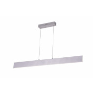 Euro Light Styrax Suspension LED - 18W - Argent - Marque Euro Light - Dimmable Non - Couleur Gris Argenté - Matériel Aluminium - Type de lampe LED - Nombre de points lumineux 1 - Douilles LED intégrée