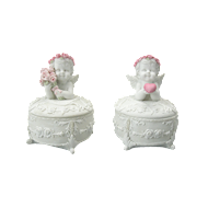 Doosje engel 9 x 11 cm - Topper - Merk DDD