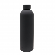 Isoleerfles Brian - 750ml - Zwart - Merk DDD - Kleur Zwart - Inhoud 750 ml