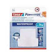 Tesa Zelfklevende waterproof duo haken wit - Merk Tesa