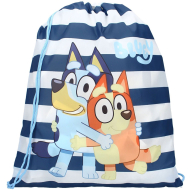 Bluey Jump Into Fun Gymtas - 44x36cm - Blauw - Kleur Blauw