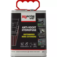 Rectavit Hydrofuge Murs Extérieurs - 5L