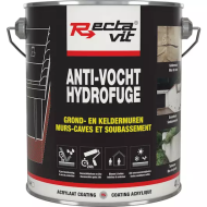 Rectavit Vochtscherm Grond- en Keldermuren 4 l - Inhoud 4 l - Kleur Wit