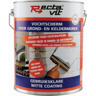 Rectavit Vochtscherm Grond- en Keldermuren 750 ml - Inhoud 750 ml - Kleur Wit