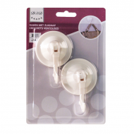 crochets ventousel 59 mm blanc 2 pieces - Nouveau depuis 07/03/2022 - Marque DDD