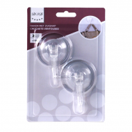crochets ventouses transparant 59 mm 2 pieces - Nouveau depuis 07/03/2022 - Marque DDD