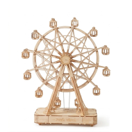 Rolife Ferris Wheel Reuzenrad Muziekdoos TGN01 3D Houten Puzzel - 232 Stuks - Leeftijd vanaf 14 jaar