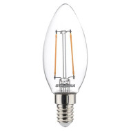 Sylvania E14 Filament LED kaars - 2,5W - Wit - Fitting Nvt - Vermogen 2,5 W - Dimbaar Nee