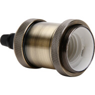 Kopp E27 Retro Lamphouder - Metaal - Zwart