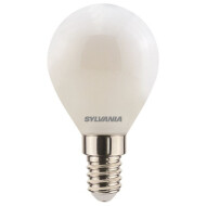 Sylvania E14 Filament Mat LED Kogellamp - 4W - Warm Wit - Fitting Nvt - Vermogen 4 W - Dimbaar Nee