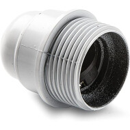 Famatel Schroefrand Recht - 250V - Zwart